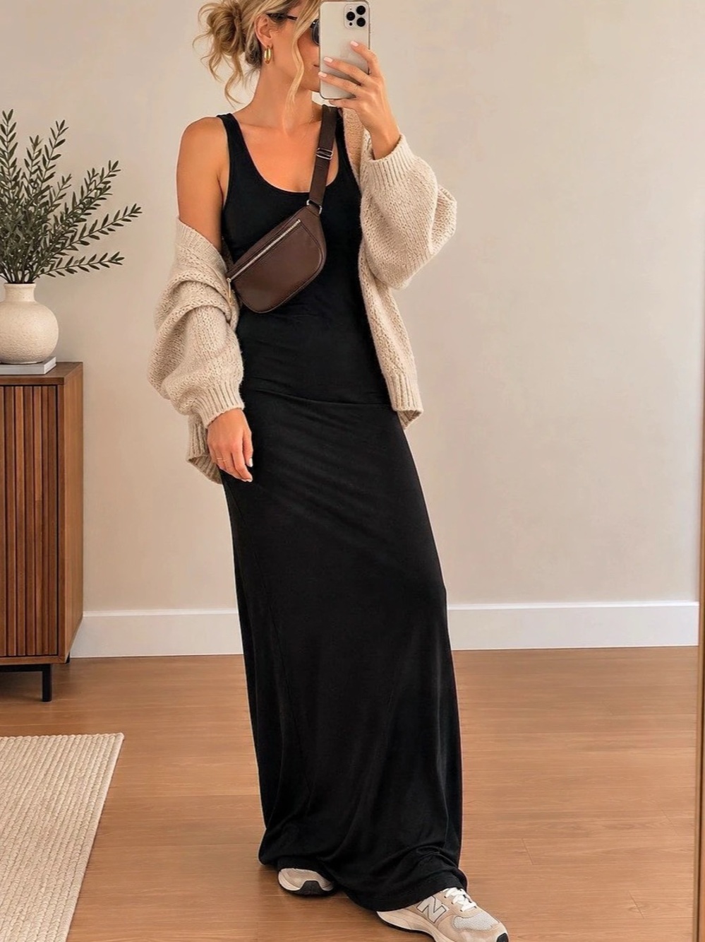 Vero Moda Black Sleeveless Maxi Dress